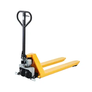 1000kg Hydraulic High Lift Truck Manual Pallet Truck Hand Scissor Lift Pallet Jack Made In China