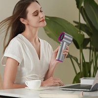 Ventilateur portable silencieux GS1 Turbo pour le maquillage avec batterie rechargeable CE Rohs 3600mAh 16000RPM 9m/s Ventilateur haute vitesse