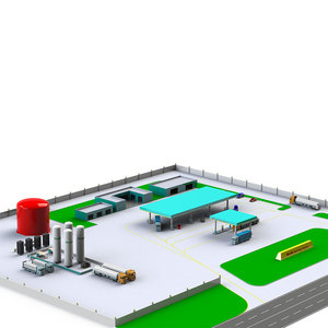 <span class=keywords><strong>Stazione</strong></span> di <span class=keywords><strong>Rifornimento</strong></span> LNG Containerizzata su Piattaforma Mobile con Serbatoio a Pressione in Acciaio al Carbonio, Nuova <span class=keywords><strong>Stazione</strong></span> di Riempimento Mobile a Lunga Durata - Product Image 1