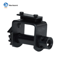 Treuil combiné portable sous châssis avec 2 vis de réglage, en acier noirci, conforme aux normes ASME B30.9 DOT, pour remorques et camions à plateau