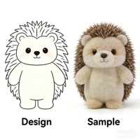 Porte-clés en peluche renard blanc personnalisé, jouet en peluche renard sur mesure, mascotte en peluche douce personnalisée pour cadeau promotionnel