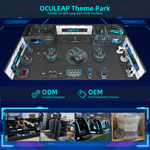 OCULEAP 2025 Simulador de Carreras y Disparos VR 9D de Alta Calidad con Construcción de Fibra de Vidrio y Metal para Uso Escolar - Product Image 4