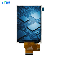 Layar LCD TFT 2.8 inci 240x320 TN MCU8BIT/16BIT dengan Lampu Latar LED, Kecerahan 260, Suhu Operasi -20~70C, Kustomisasi Tinggi