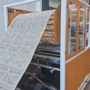 Eco-friendly Biodegradable thermocol disposable plate making machine disposable food container box making machine