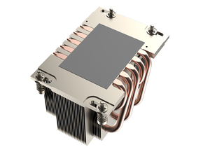 Radiador de Servidor en Oferta, Coolserver 2U Activo SP3/TR4, Aletas de Aluminio +5 Tubos de Calor, Enfriamiento por Aire para Servidor SP3 - Product Image 3