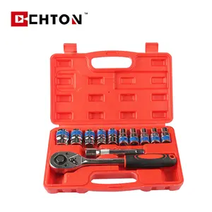 12 Pcs Tools Hand Box Kit And Socket Wrench Hardware Case Sets Professional for Car Bicycle Bike Tool Set