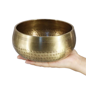 Yoga meditación y sonido cura el pequeño dorado cuenco tibetano - Product Image 1