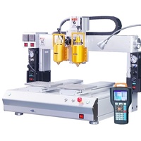 Máquina Dispensadora de Pegamento Automática de Alta Velocidad para Escritorio, con Motor de 3 Ejes, Bomba, para PCB, Placas de Circuito, LED, SMD, Rodamientos de Motor