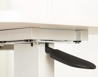 D-1SU21 Cadre de bureau électrique intelligent à double moteur, abordable, réglable en hauteur, pour tables assis-debout de bureau