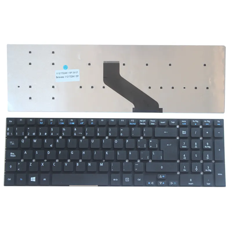Nuevo teclado español para Acer Aspire 5830 de 5830G 5830T 5830TG 5755 5755ZG 5755G SP portátil teclado negro