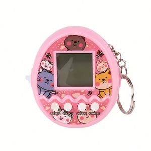 Animaux électroniques virtuels, œuf électronique, jouet original <span class=keywords><strong>Pix</strong></span>, Tamagochis en plastique coloré, porte-clés - Product Image 3
