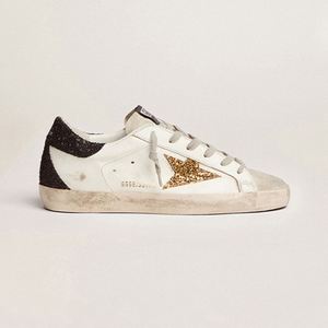 Zapatillas Deportivas Vintage con Diseño de Estrellas, de Cuero Genuino, Transpirables, Ligeras, con Cordones, Ajuste Cómodo, para Primavera, Verano e Invierno - Product Image 6