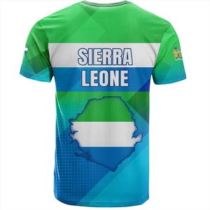 Sierra Leone éléments été à manches courtes mode Mans Streetwear T-Shirt décontracté personnaliser fantaisie hommes hauts vêtements o-cou T-shirt - Product Image 5