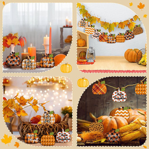 Nouvelles décorations suspendues d'automne transfrontalières, décorations suspendues pour Thanksgiving, décorations suspendues pour arbres d'automne, citrouille de style classique - Product Image 4