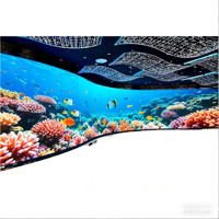 Écran LED programmable flexible HSC avec SDK pour affichage en magasin, signalisation intérieure, publicité en ascenseur, défilement P2.5