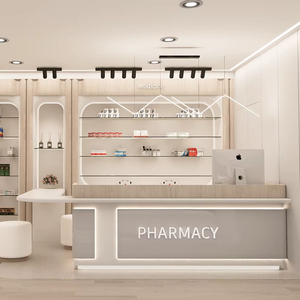 Mueble Moderno para Exhibición de <span class=keywords><strong>Farmacia</strong></span>, Estantería para Tienda Médica, Estante para Medicamentos, Mobiliario para <span class=keywords><strong>Farmacia</strong></span>, Diseño Interior para Farmacias Minoristas - Product Image 1