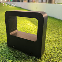 Lampe LED extérieure étanche IP65 7W en aluminium pour allées, jardins et éclairage paysager