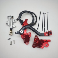 Frein à pied arrière hydraulique de nouveau Style avec support gauche pour ensemble de frein à pied complet Surron Ultra Bee