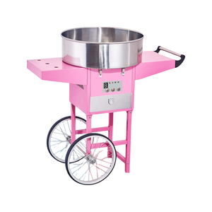 NUEVA Máquina Industrial Comercial Eléctrica para Algodón de Azúcar, Máquina Comercial a Gas para Algodón de Azúcar con Carrito - Product Image 2