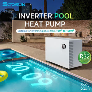 Pompes à <span class=keywords><strong>chaleur</strong></span> <span class=keywords><strong>air</strong></span>-<span class=keywords><strong>eau</strong></span> pour piscine, super silencieuses, réfrigérant R32, Sprsun 6,5 kW-39 kW - Product Image 3