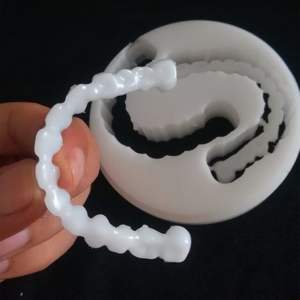 Proquesti dentaire rimuovono le strutture di protesi parziale dentadura flessibile <span class=keywords><strong>PMMA</strong></span> vuoto - Product Image 4