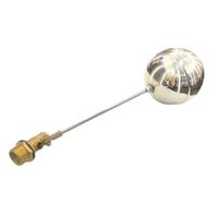 Structure de boule en laiton hydraulique 1/2 ~ 2 pouces filetage mâle régulateur de niveau d'eau de vanne à flotteur pour réservoir d'eau OEM personnalisable