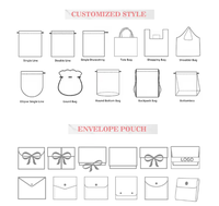 Sac à poussière en coton naturel écologique avec rabat pour vêtements, sac d'emballage personnalisé avec logo imprimé pour chaussures, robes, oreillers, sac enveloppe en lin avec nœud