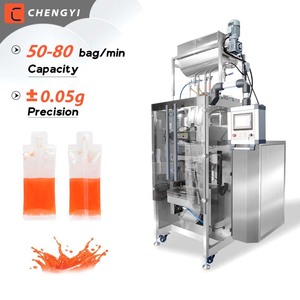 เครื่องบรรจุซองอัตโนมัติแบบหลายเลน สำหรับซองขนาดเล็ก 10 มล. 15 มล. รูปทรงไม่ปกติ บรรจุน้ำผลไม้และของเหลว - Product Image 1