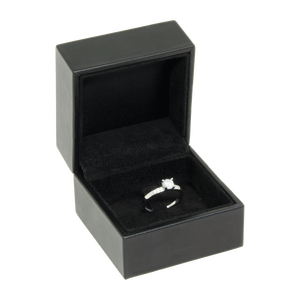 Serie 5890 ATTICO – Anello in look pelle | Scatola per anelli 55×48×40 mm - Product Image 2