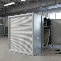 Filtre HEPA JF-HF-SP HVAC, filtre à air plissé profond