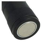 Lampe de poche portable 10W, en aluminium, magnétique rechargeable, torche avec power bank, 600 lumens