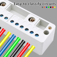 800PCS-B Tipo en caja VE Terminal de cable tubular Conector de extremo de cable eléctrico aislado Conector de terminal de prensado de cable automático