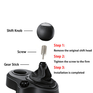 Adaptador de Palanca de Cambios para Volante de Carreras Logitech G29 G923, Tornillo de 4 mm, Rosca de 12 mm, para Modificación de Joystick de Control de Juegos de Playstation - Product Image 3