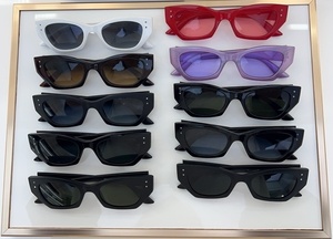 Women Men Italian Custom Trending Glasses <b>Retro</b> Eyewear Fashion Designer Luxury Thick Acetate Polarized <b>Sunglasses</b> - Product Image 4