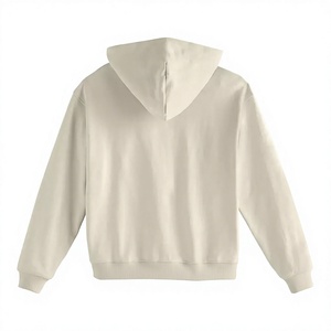 Sudadera con Capucha Extra Grande para Mujer, 100% Algodón, Color Sólido, Transpirable, Tejida, con Bolsillos, para Otoño - Product Image 4