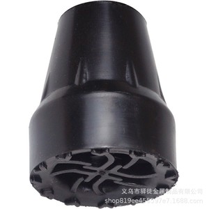 Embout de bâton de marche en caoutchouc, protection de trou de 19mm et 22mm pour bâtons de randonnée pour personnes âgées - Product Image 5
