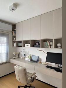 Librería <span class=keywords><strong>de</strong></span> <span class=keywords><strong>Pared</strong></span> Moderna para Oficina JINGSHUN, Estantes Flotantes <span class=keywords><strong>de</strong></span> 6 Niveles, Almacenamiento <span class=keywords><strong>de</strong></span> <span class=keywords><strong>Madera</strong></span> Ecológico, Muebles a Medida, CAD Gratuito - Product Image 4