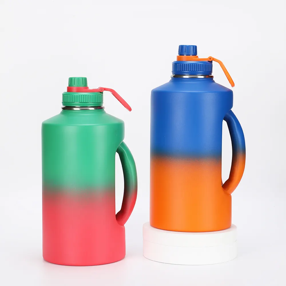 Large metal water bottles