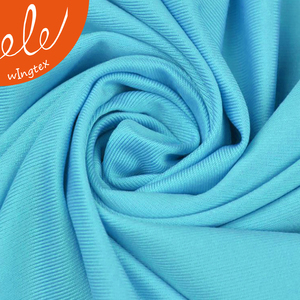 <span class=keywords><strong>90</strong></span> <span class=keywords><strong>Polyester</strong></span> <span class=keywords><strong>10</strong></span> Spandex Vải 200gsm Breathable Thể Thao Đàn Hồi Vải Tái Chế - Product Image 3