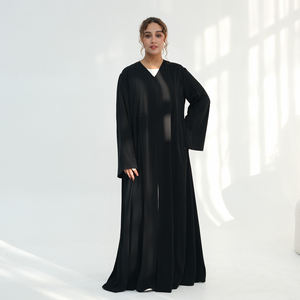 <span class=keywords><strong>Abaya</strong></span> di Lusso Ramadan EID 2026 Dubai con Perline Fatte a Mano Abito Musulmano da Donna Abbigliamento Islamico Cardigan <span class=keywords><strong>Abaya</strong></span> con Bottoni - Product Image 5