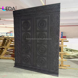 ฉากหลังอะคริลิคสีดำทันสมัยแบบมืออาชีพ LEDA สำหรับงานปาร์ตี้บนเวทีและงานแต่งงาน - Product Image 3