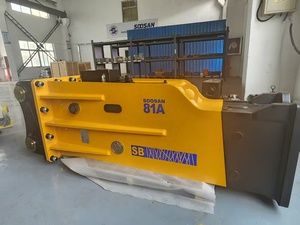 Moteur de type boîtier pour marteau brise-roche hydraulique SB81A, état neuf, pour les industries de la construction et minières, comprend roulement et burin - Product Image 5