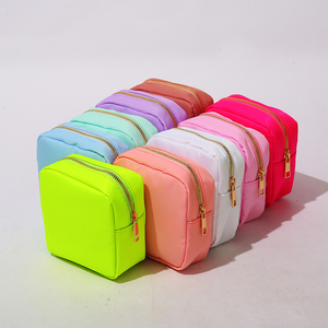 Keymay Stock UAS Free Shipping 10 Color S M L XL Nylon Pouch Makeup <strong>Bag</strong> Organizer Toiletry <strong>Bag</strong> Travel Pouch Nylon <strong>Cosmetic</strong> <strong>Bag</strong> - Product Image 3