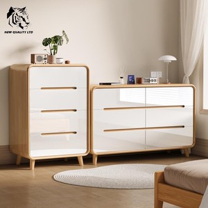 ตู้เก็บของไม้แบบลิ้นชักสำหรับห้องนั่งเล่นรุ่นใหม่  ผลิตจากโรงงาน ราคาประหยัด ผลิตตามสั่ง มีสินค้าในสต็อกจำนวนมาก เป็นมิตรกับสิ่งแวดล้อม - Product Image 5