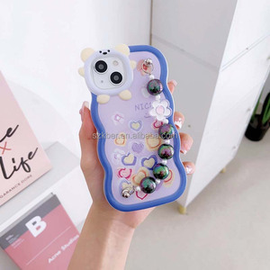 เคสโทรศัพท์มือถือ TPU ลายดอกไม้หนา2.0มม. ดีไซน์สายรัดข้อมือหลาก<span class=keywords><strong>สี</strong></span>สวยสำหรับ <span class=keywords><strong>OPPO</strong></span> A58 A78 <span class=keywords><strong>A31</strong></span> A8 - Product Image 1