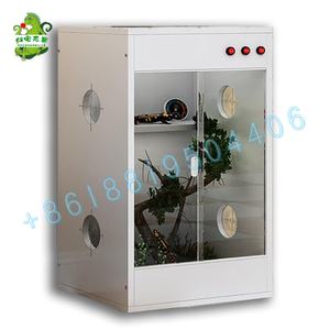 Enclos pour reptiles en PVC de style vitrine Pachongwujie - Réservoir pour reptiles à vue dégagée avec serrure pour le stockage et la maison - Product Image 4