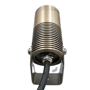 Bronze Garden Spot Light 8 Watts IP67 Waterproof Spike Lamp LED DC Anodizing Aluminum 80 COB LED 3 Years Residential -20 - 50