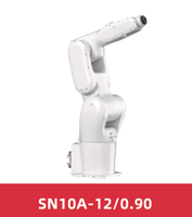 Bras robotisé de préhension et de placement, charge utile de 12 kg, portée de 900 mm, robot articulé intelligent pour système de chargement et de déchargement automatique