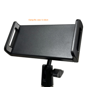 Support de sol pliable et portable en métal IP-01-6 avec rotation à 360 degrés pour iPad - Product Image 3