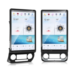 Navihua New Upgrade 16.8 Inch Android 13 GPS Navigation Vertical Screen Tesla Style for Ford F150 F250 2015-2021 Carplay <b>Auto</b> - Product Image 1